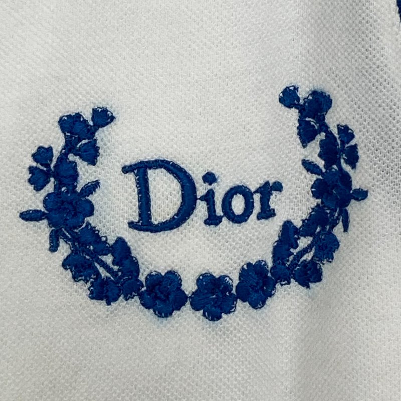 DIOR 迪奧 36號 背心 無袖 棉 上衣 白-3
