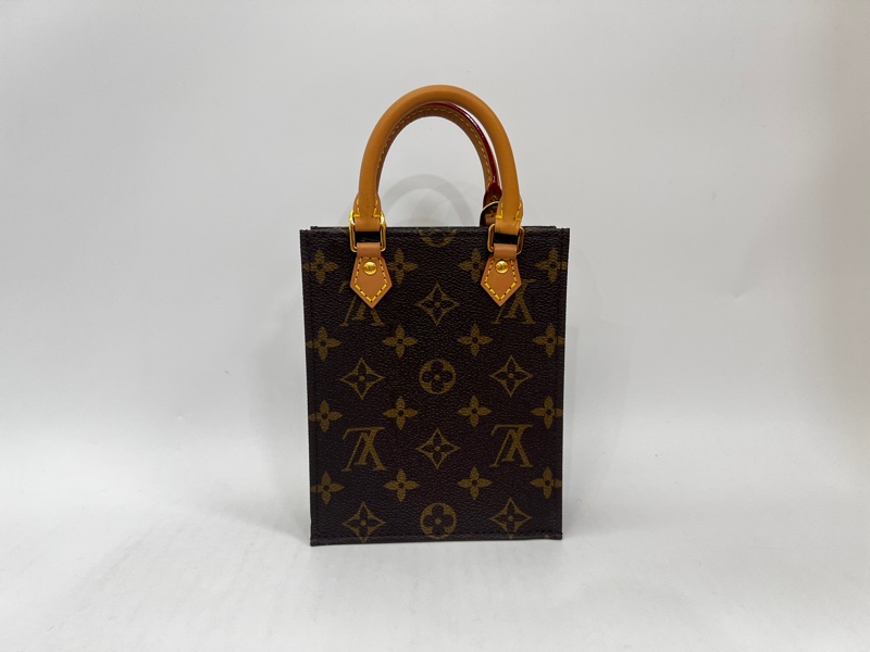 LV 原花金釦Mini琴譜手提斜背包M69442-1