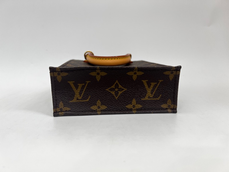 LV 原花金釦Mini琴譜手提斜背包M69442-3