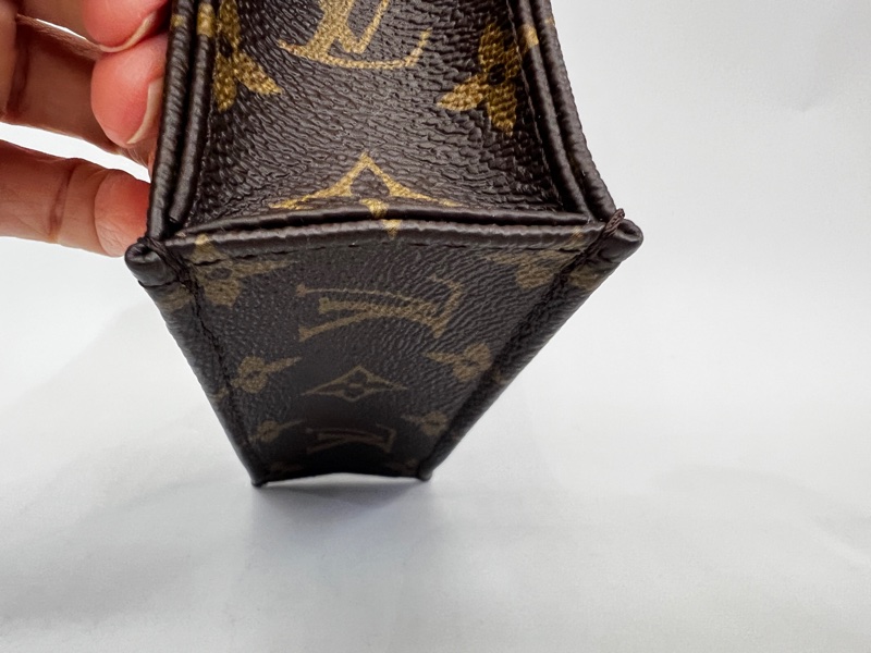LV 原花金釦Mini琴譜手提斜背包M69442-7