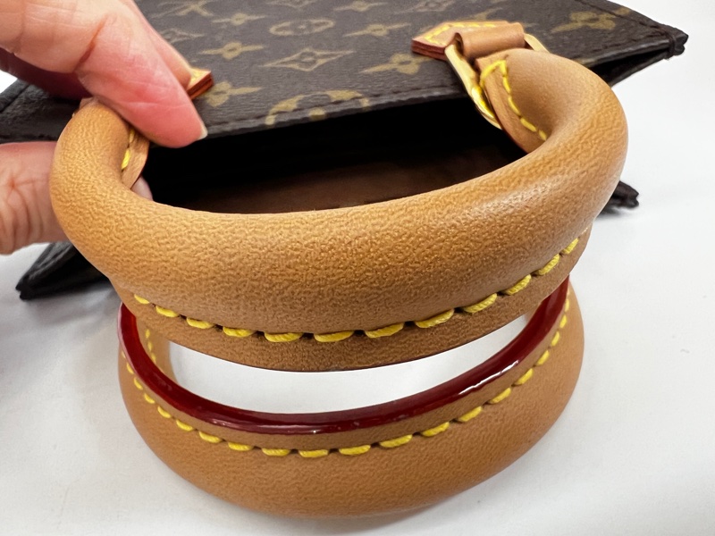 LV 原花金釦Mini琴譜手提斜背包M69442-8