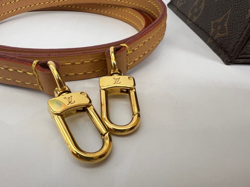 LV 原花金釦Mini琴譜手提斜背包M69442-12