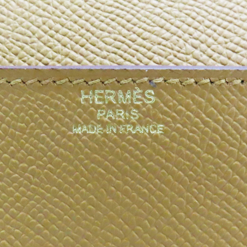 棕色 Epsom牛皮 Della Cavalleria Elan 肩背包 B刻 銀扣【HERMES 愛馬仕】-7