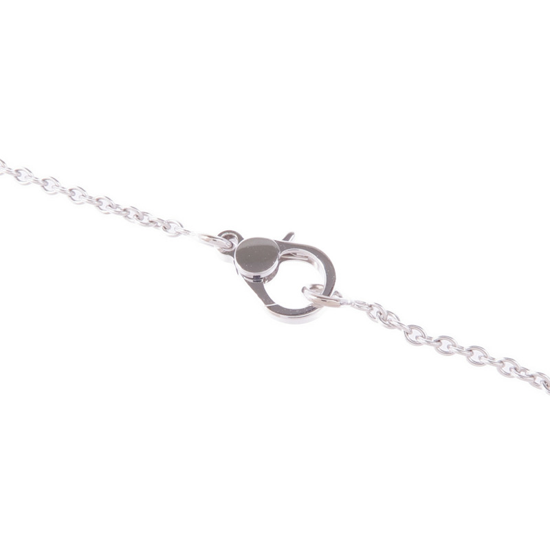HERMES 18K白金Finesse Pendant鑽石項鍊-3