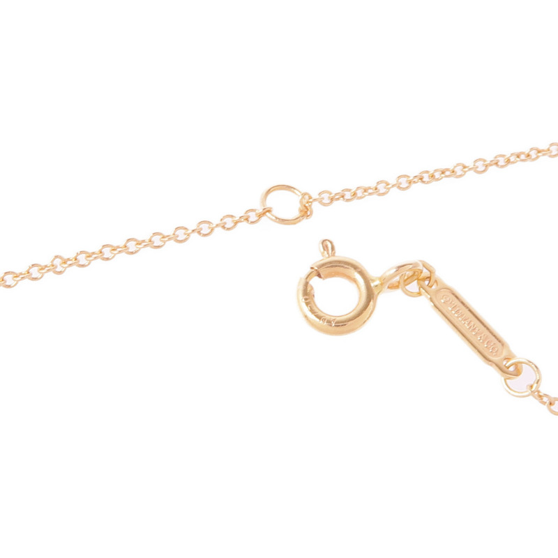 TIFFANY&CO 18K玫瑰金T Smile Necklace項鍊-4