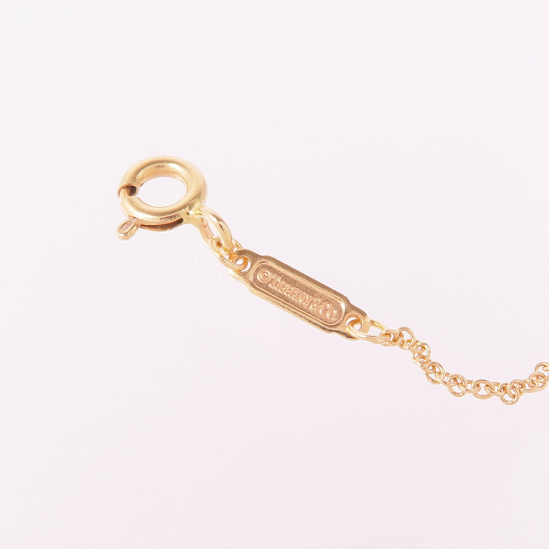 TIFFANY&CO 18K玫瑰金T Smile Necklace項鍊-6