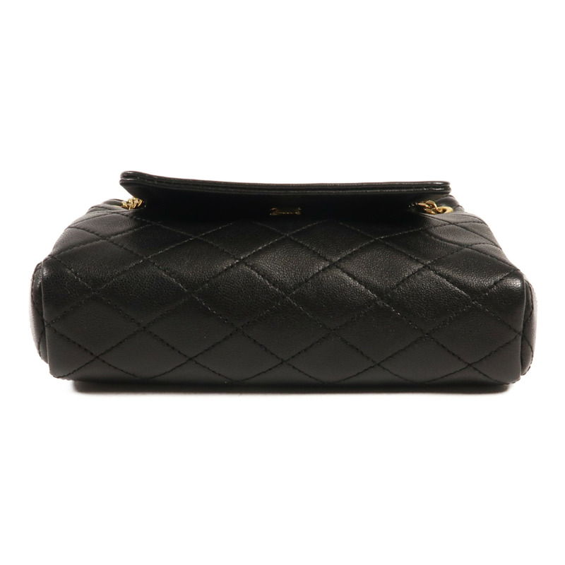 SAINT LAURENT 牛皮皮革Nolita Mini金扣鏈帶肩背袋-3