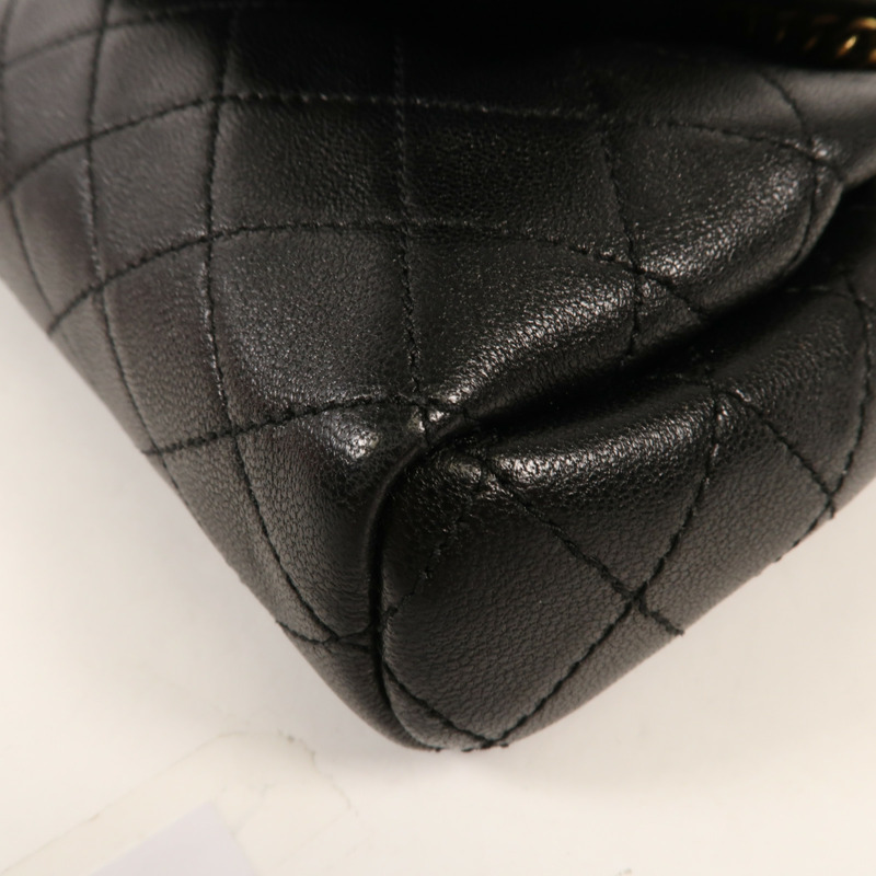 SAINT LAURENT 牛皮皮革Nolita Mini金扣鏈帶肩背袋-6