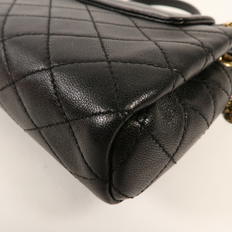 SAINT LAURENT 牛皮皮革Nolita Mini金扣鏈帶肩背袋-8