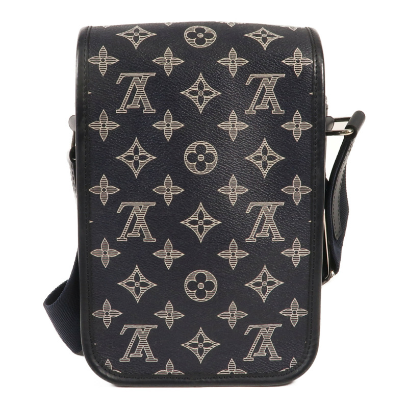 LOUIS VUITTON Monogram Savannah Messenger BB銀扣肩背袋-1