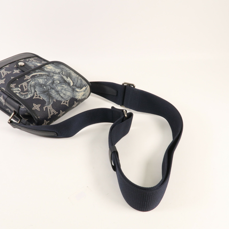 LOUIS VUITTON Monogram Savannah Messenger BB銀扣肩背袋-4