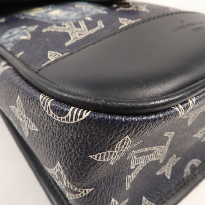 LOUIS VUITTON Monogram Savannah Messenger BB銀扣肩背袋-5