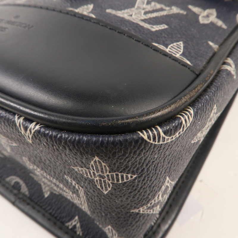 LOUIS VUITTON Monogram Savannah Messenger BB銀扣肩背袋-6