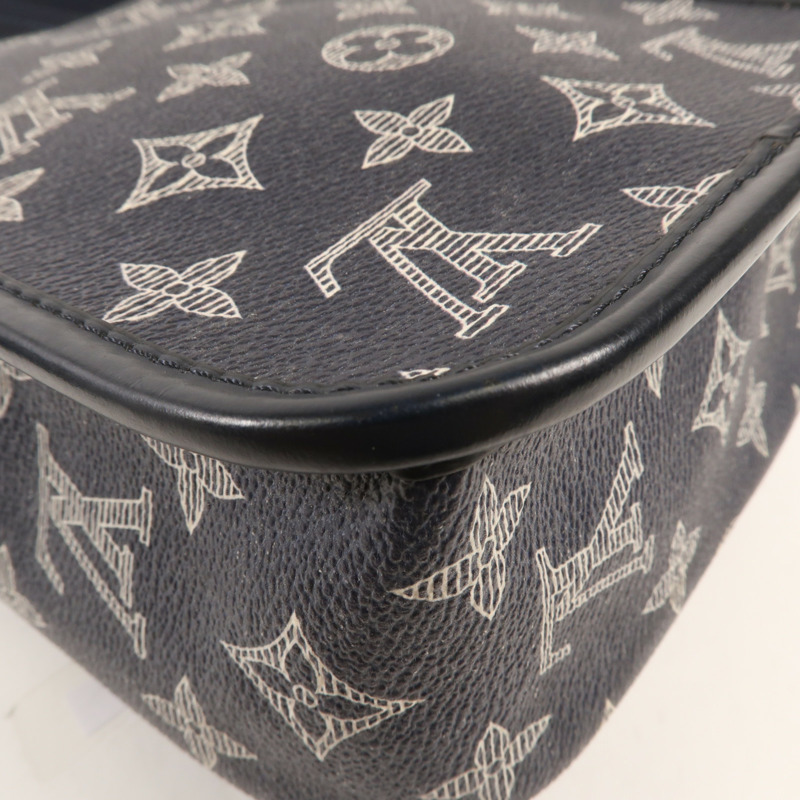 LOUIS VUITTON Monogram Savannah Messenger BB銀扣肩背袋-7
