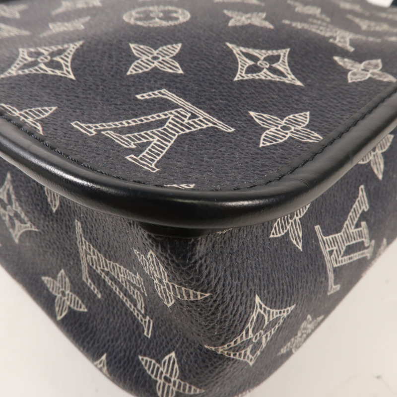 LOUIS VUITTON Monogram Savannah Messenger BB銀扣肩背袋-8