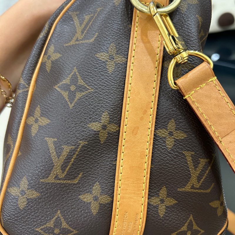 LV speedy 30 新款附背帶、盒子、購證-2