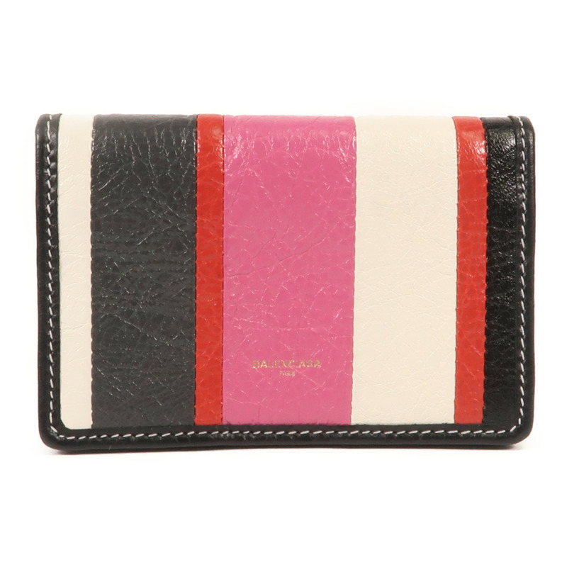 BALENCIAGA 牛皮皮革Agneau Bazar Card Case卡片套-0
