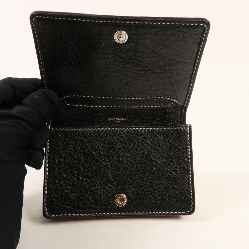 BALENCIAGA 牛皮皮革Agneau Bazar Card Case卡片套-8