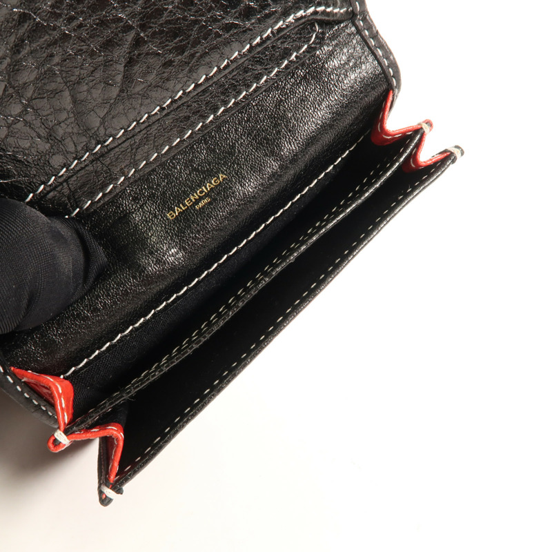 BALENCIAGA 牛皮皮革Agneau Bazar Card Case卡片套-9