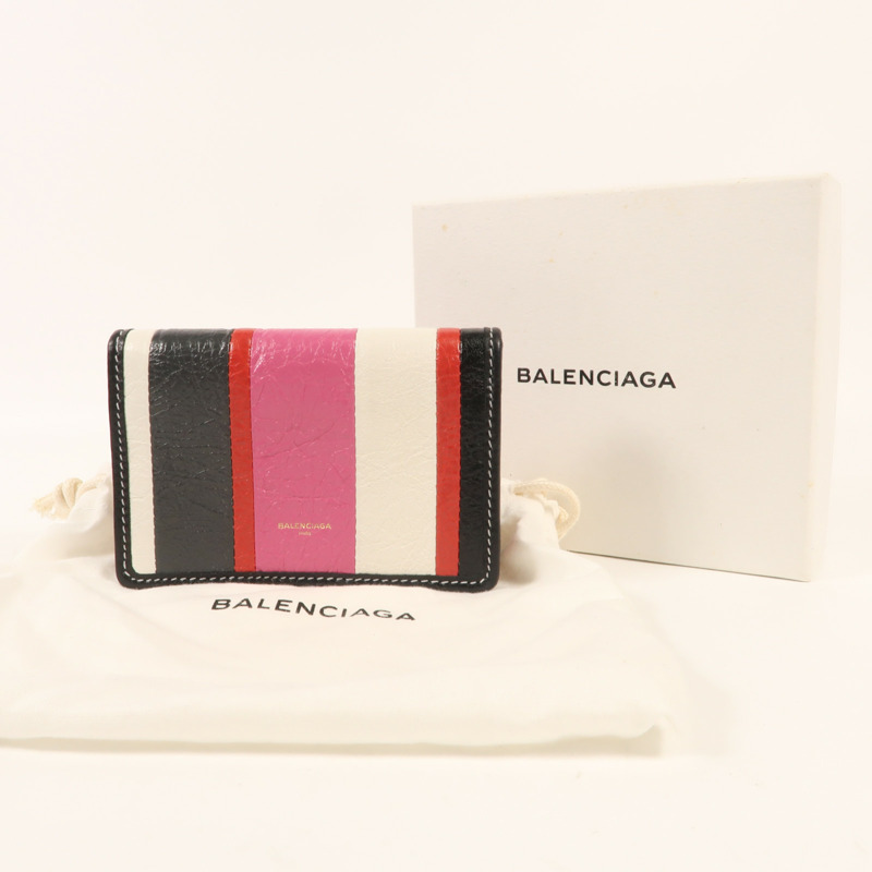 BALENCIAGA 牛皮皮革Agneau Bazar Card Case卡片套-14