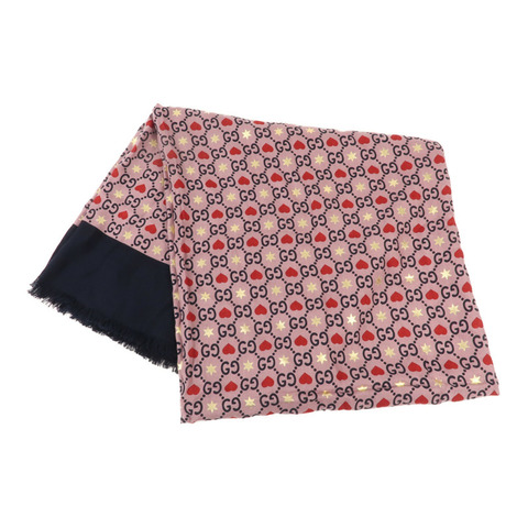 GUCCI 絲質Scarf 140X140絲巾