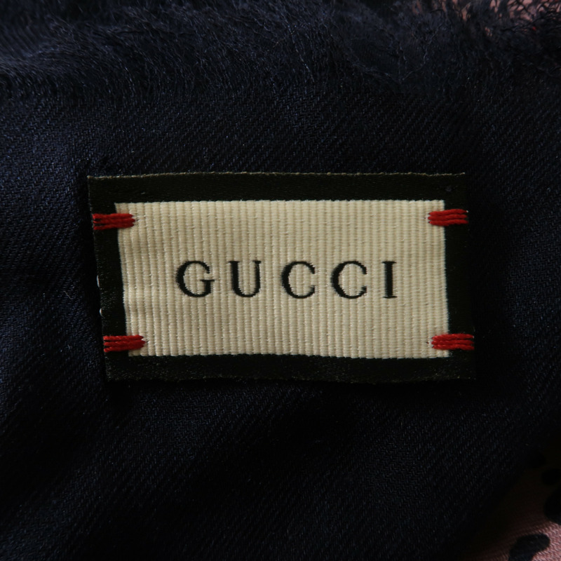 GUCCI 絲質Scarf 140X140絲巾-8