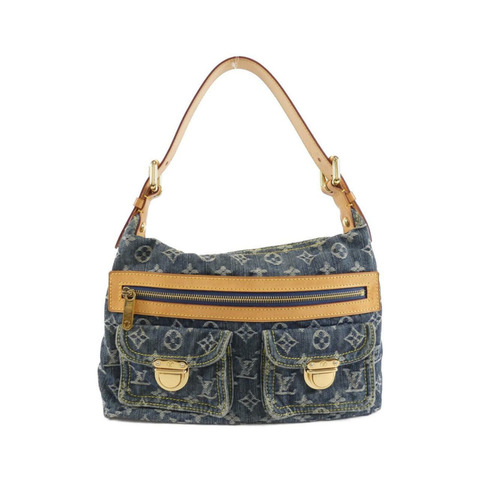 Louis Vuitton Monogram Denim Baggy PM M95049+J54316 單肩包