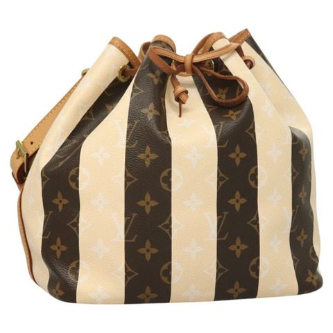 路易威登 Monogram Rayure Petit Noe 肩背包 M40564 LV 正品 126228V