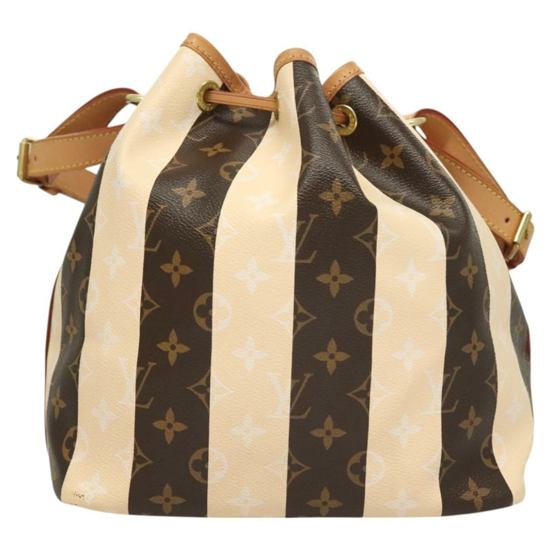 【日本直送】路易威登 Monogram Rayure Petit Noe 肩背包 M40564 LV 正品 126228V-1
