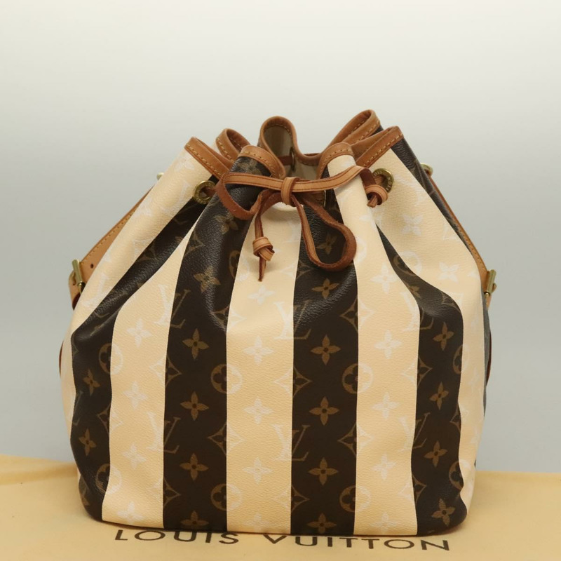 【日本直送】路易威登 Monogram Rayure Petit Noe 肩背包 M40564 LV 正品 126228V-11