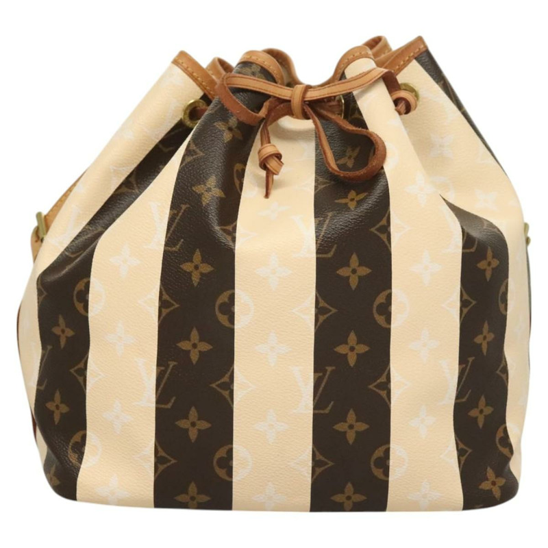 【日本直送】路易威登 Monogram Rayure Petit Noe 肩背包 M40564 LV 正品 126228V-12