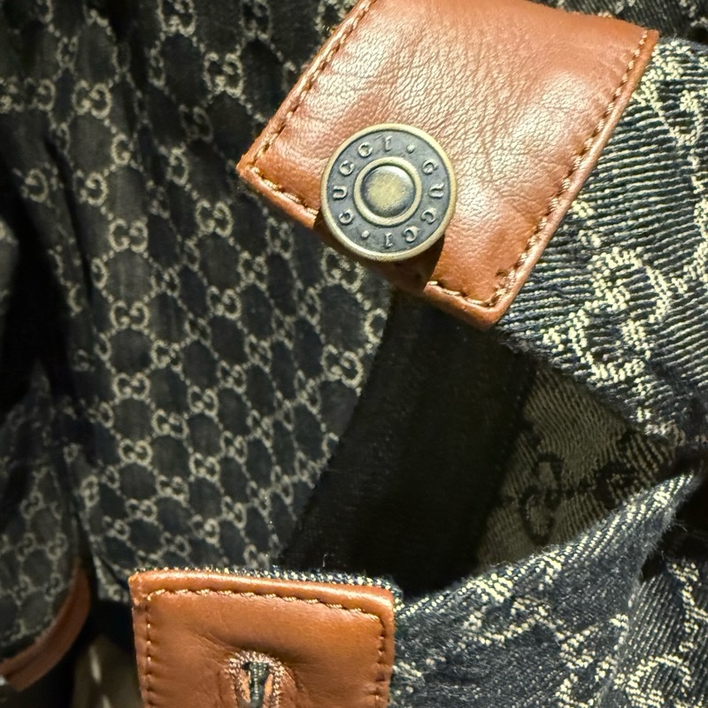 GUCCI 單寧 襯衫-3