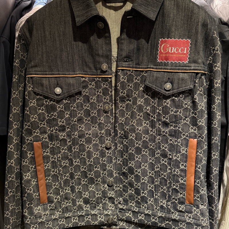 GUCCI 單寧 襯衫-5