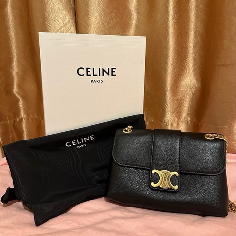 ［9成新］Teen Celine Victoire 柔軟牛皮革手袋