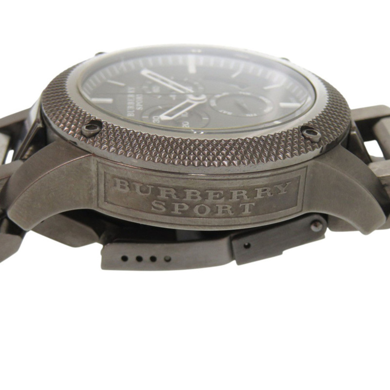 Burberry Sport BU7716 計時碼錶不鏽鋼棕色石英手錶 1740 BURBERRY-6