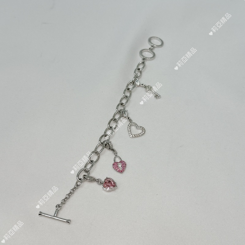 莉亞精品♡ SWAROVSKI 手鍊+吊飾 99新美品-1