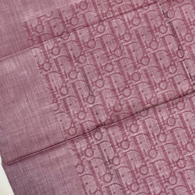 【中古】Dior老花絲巾-2
