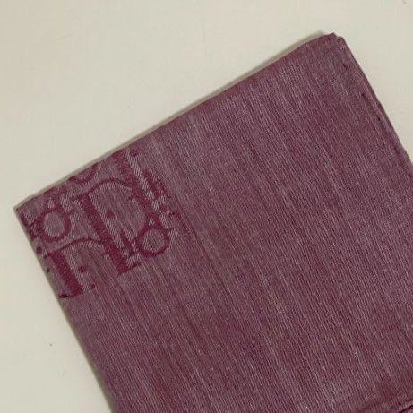 【中古】Dior老花絲巾-3
