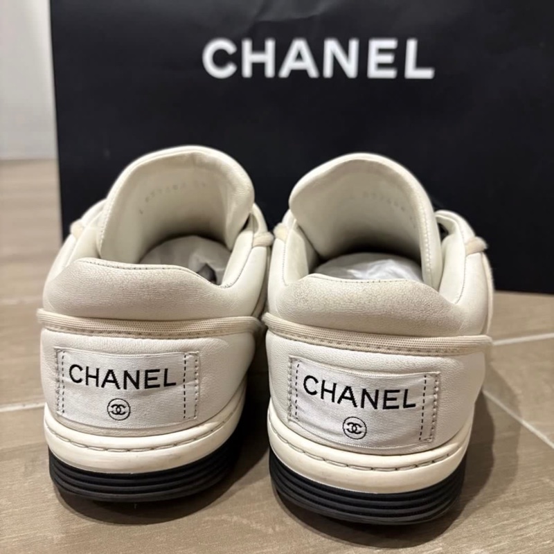 Chanel 熊貓配色全皮休閒鞋 39/24.5-3