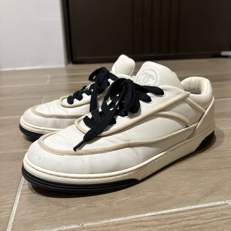 Chanel 熊貓配色全皮休閒鞋 39/24.5-7