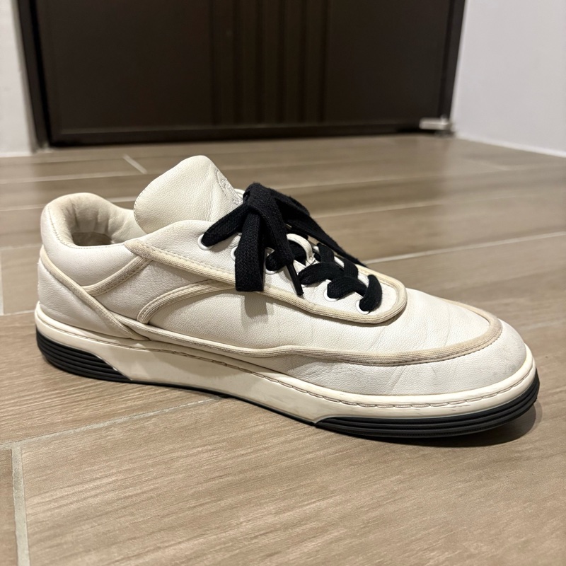 Chanel 熊貓配色全皮休閒鞋 39/24.5-9