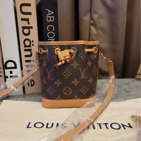 LV 新款noenano 老花 兩用包 芯片款 二手商品