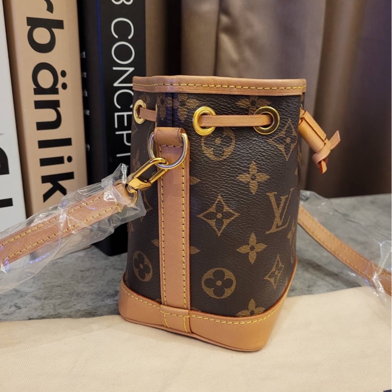 LV 新款noenano 老花 兩用包 芯片款 二手商品-19