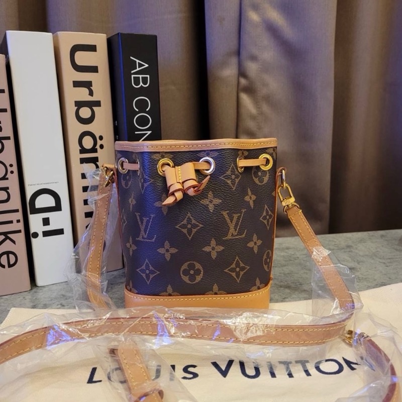 LV 新款noenano 老花 兩用包 芯片款 二手商品-20