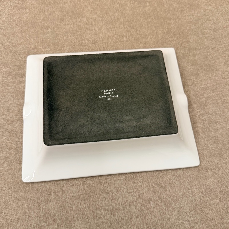 Hermes 稀有 白色飛馬煙灰缸-6