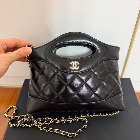 Chanel 31 bag nano 二手極新美包