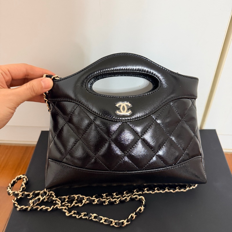 Chanel 31 bag nano 二手極新美包-0