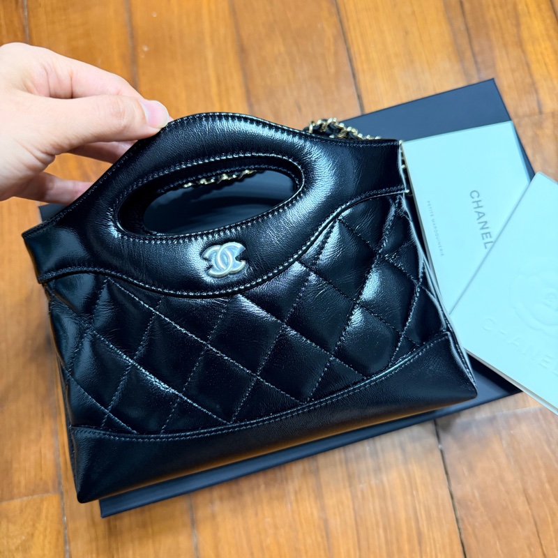 Chanel 31 bag nano 二手極新美包-5