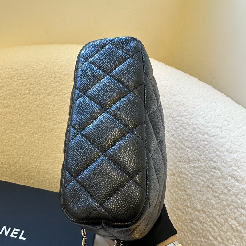 Chanel香奈兒25P飯盒包 黑色荔枝紋 25年8月購入 全新未使用,-2