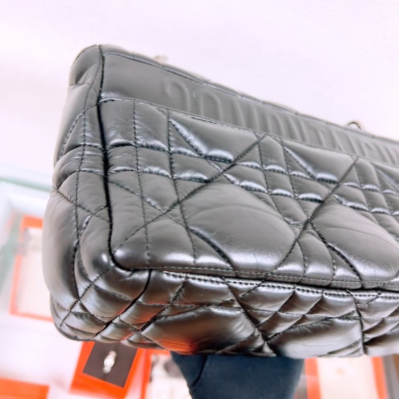 Dior caro so black 中號鏈條包-9